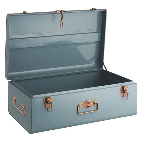 metal art supply box|decorative metal storage containers.